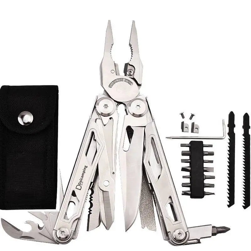 Daicamping DL30 Multitools Hand Diy Multi Tools Multi-tool Clamp Folding Knives Scissor Cutters EDC Survival Gear Manual Pliers