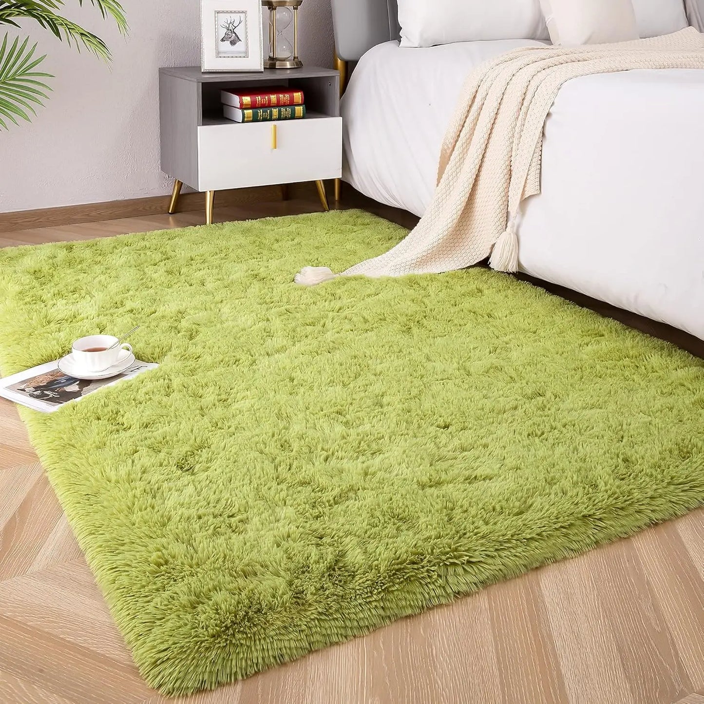 Plush Carpets Fluffy Ultra Soft Indoor Modern Area Rugs Living Room Play Mats For Children Bedroom Home Decor Nursery Rug