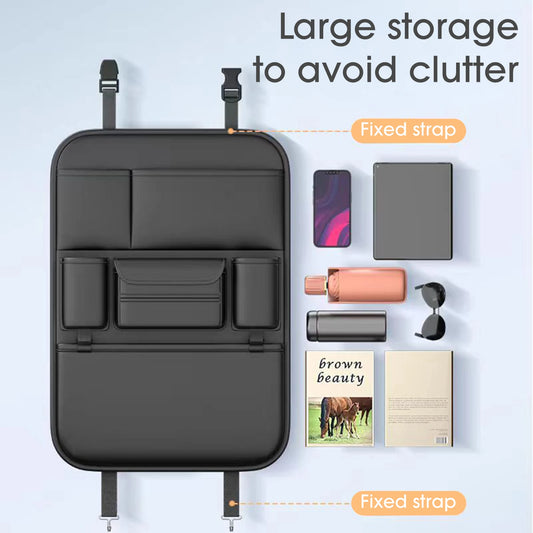 1Pcs/lot Black Portable Car Seat Back Storage Bag Easy to Install Automobiles Interior Accessories Suitable for Kids and Travel