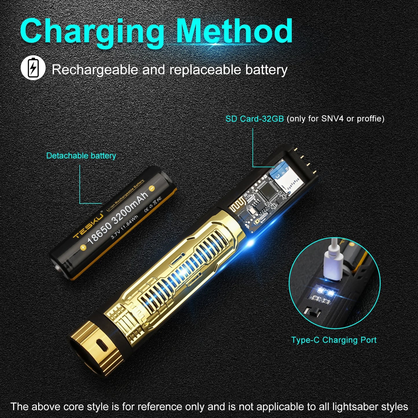 TXQSABER Anakin Lightsaber Neo Pixel Soundboard Smooth Swing Metal Handle With LED Strip Blade Skywalker Replica Cosplay Toys