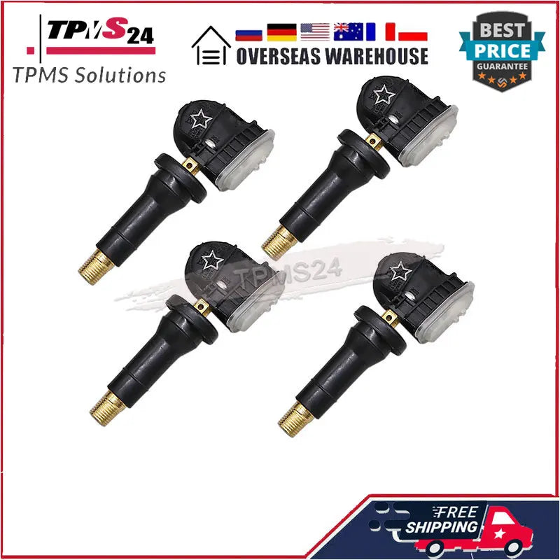 Set (4) Tire Pressure Monitoring Sensor TPMS For 2015-2024 GMC Buick Chevy 315MHZ 13540601 13598771 13516164