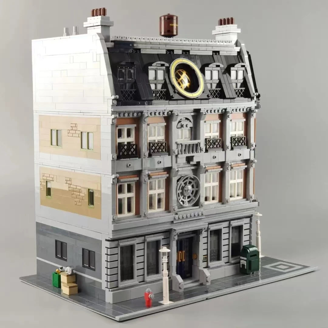 Local Warehouse Quick Ship 6564Pcs Creative Model With Led Doctor Strange's Sanctorum Sanctum Showdown Building Blocks Toys