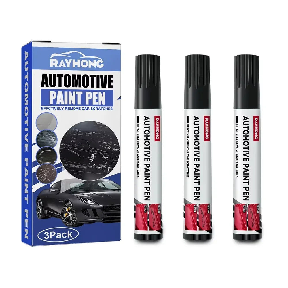 Rayhong  White/Black Car Remover Scratch Repair Paint Pen Touch Up Pen Repair Maintenance Paint Care Automobile Accessories