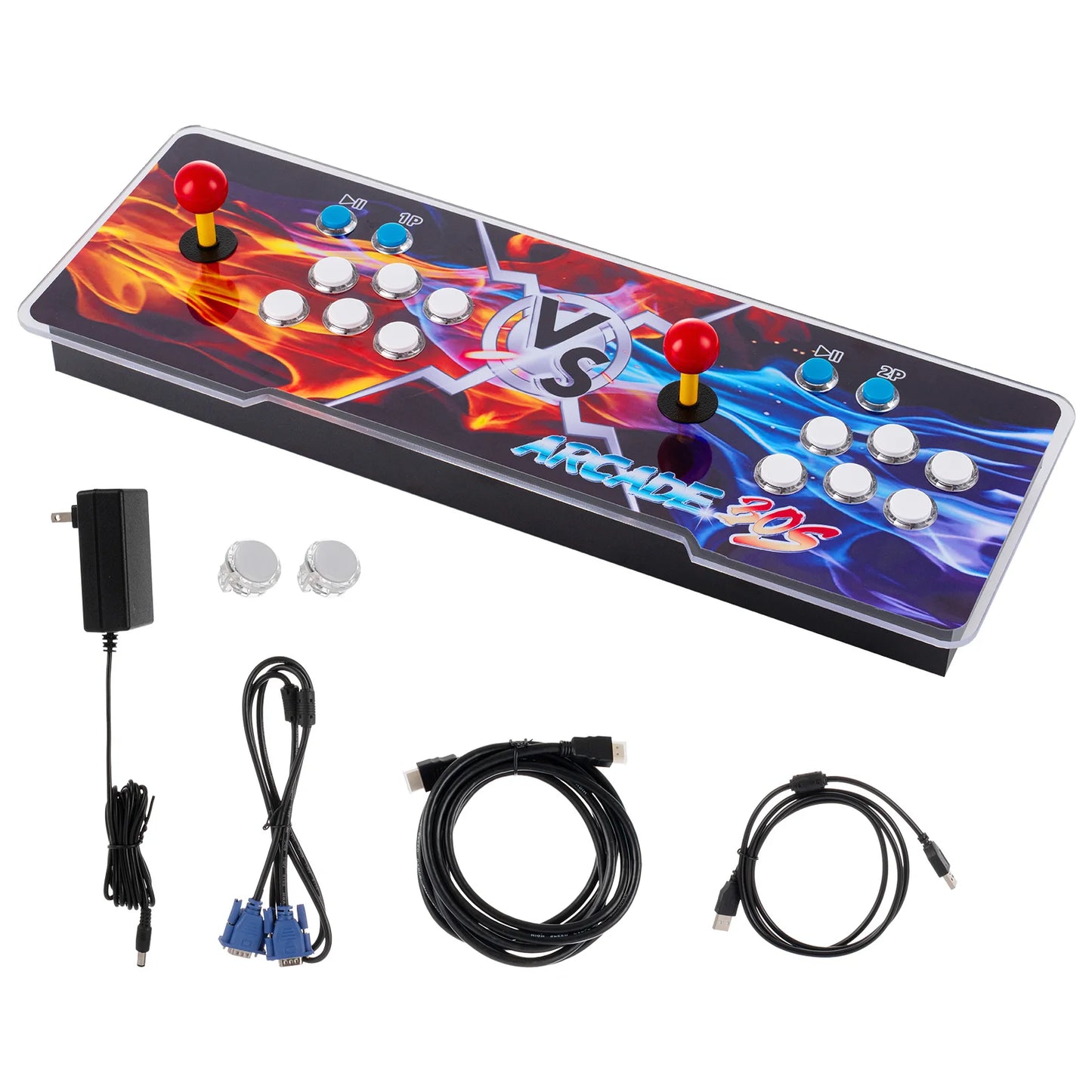 Retro Arcade Game Console Box 20000 Games in 1 Classic Retro Video Game Double Stick Multiplayer Joysticks Saga Arcade Console