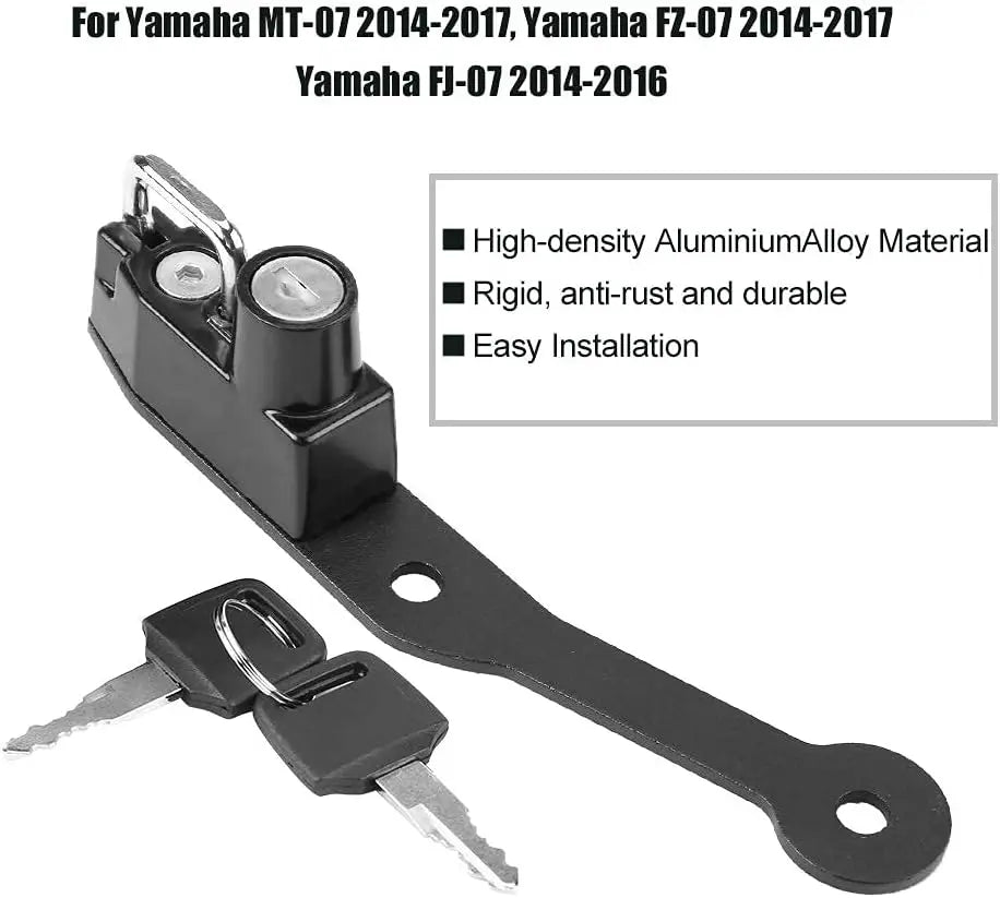 Motorcycle Anti Theft Helmet Lock Left Side Fits for CBR400R CBR500R CB500F car accessories
