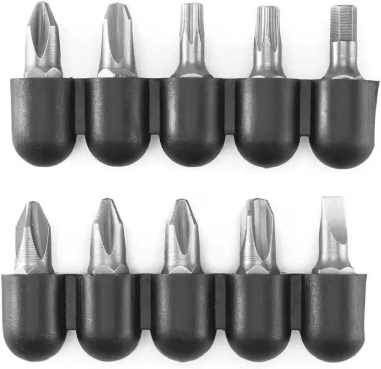 Power Screwdriver Accessory Bundle - USB Lithium Multi-Head Ryobi Screwdriver 2 Ah Battery Drill Bit Set Charging Cable Tool Bag