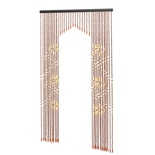 Wooden Bead Curtain: Stylish, Durable, and Symbolic Home Décor for Luck and Prosperity