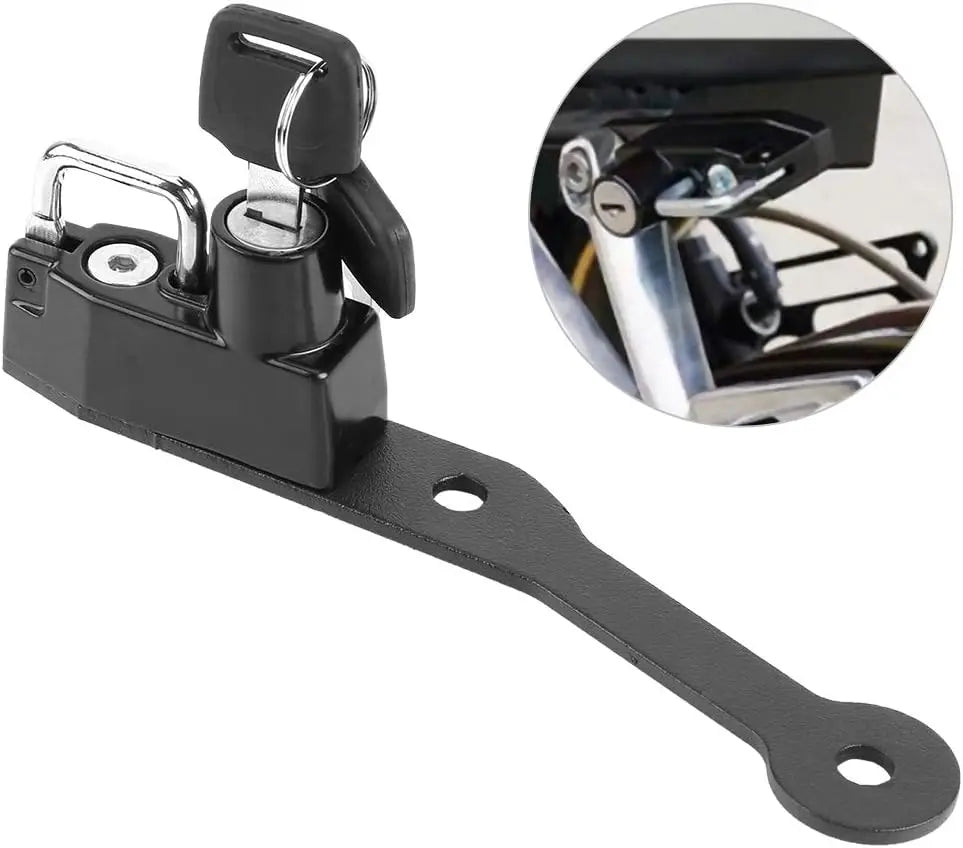 Motorcycle Anti Theft Helmet Lock Left Side Fits for CBR400R CBR500R CB500F car accessories