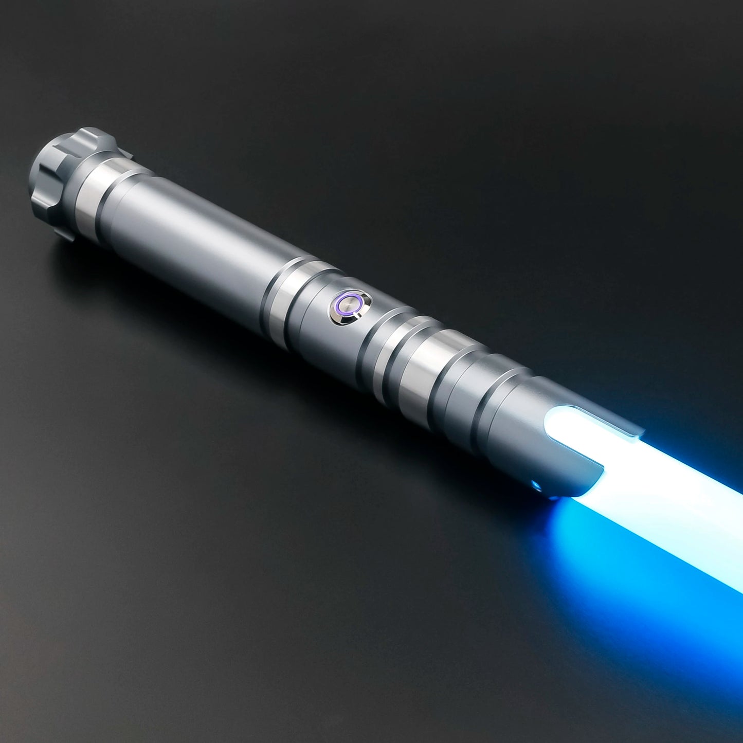 TXQSABER Lightsaber Heavy Dueling RGB Color Changing Metal Hilt Smooth Swing Blaster May 4th Cosplay Jedi Laser Sword Toys Kid