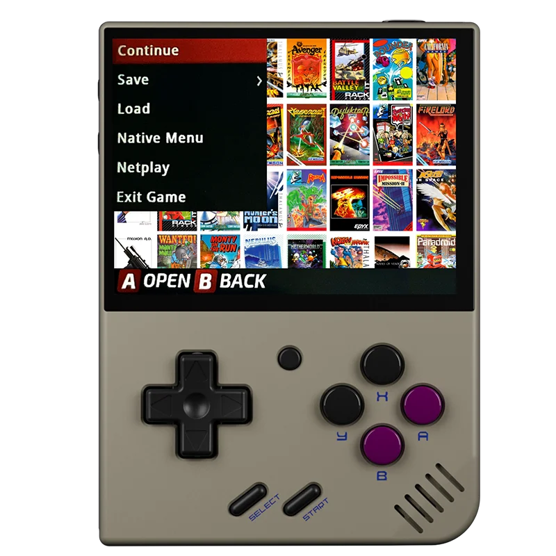 Miyoo Mini Plus Retro Handheld Console, 3.5'' IPS Screen, Linux Open Source Gaming Device