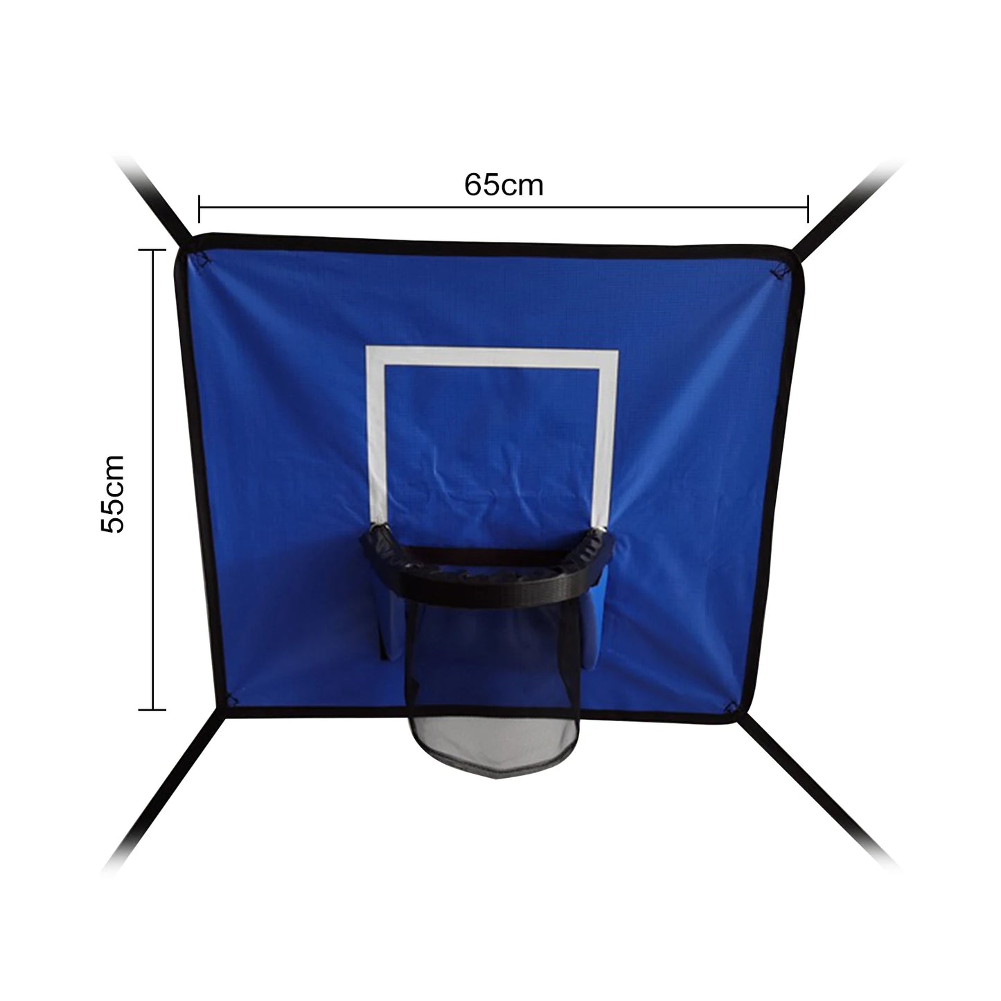 1 Set Trampoline Basketball Hoop with 3 Mini Balls And Pump Weatherproof Easy to Assemble Kids Entertainment Sport Trampoline Ac