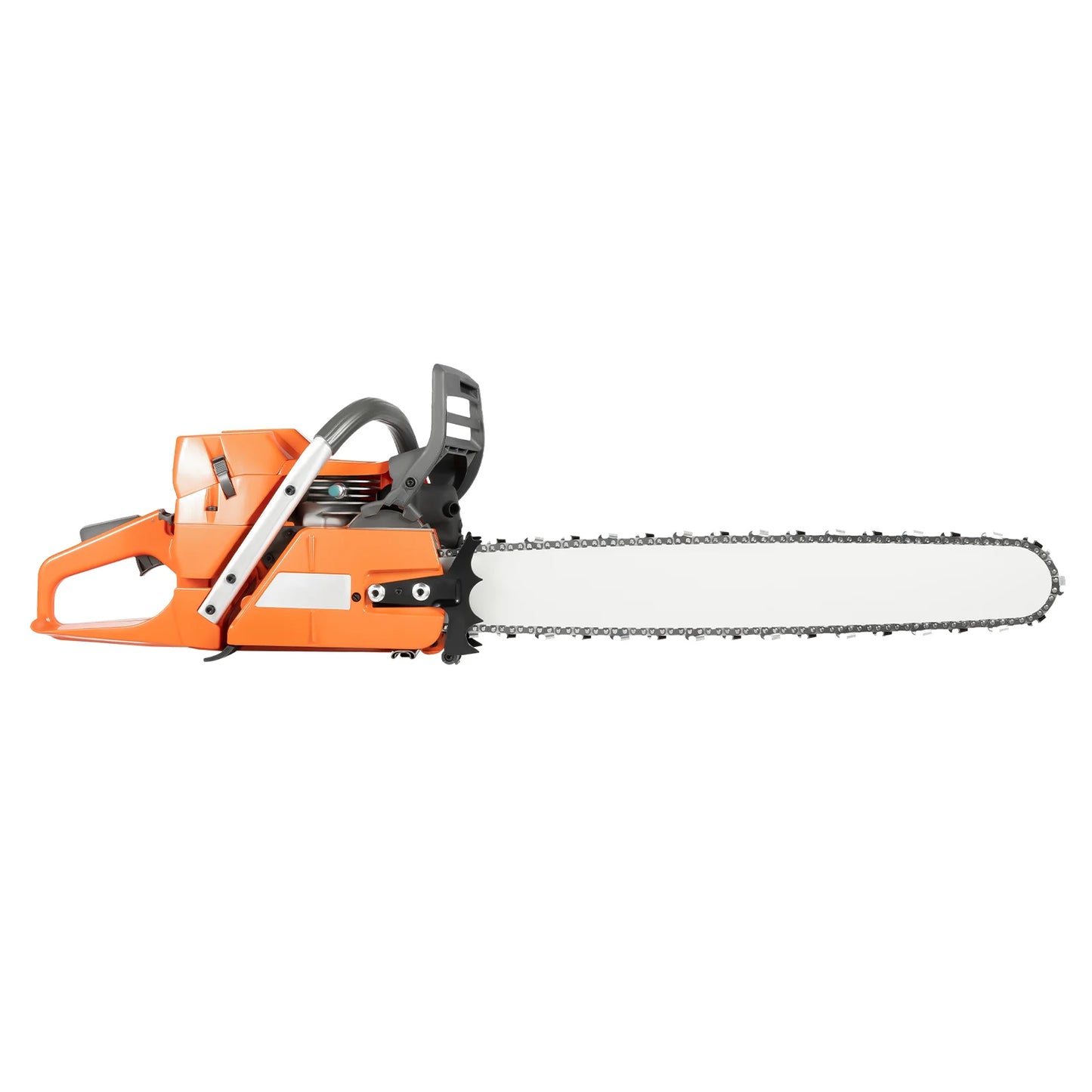 2-Stroke 72cc Gasoline Powered Chainsaw with 24'' Guide Bar Saw Chain Engine Farm Trees Wood Branch Cutting Tool