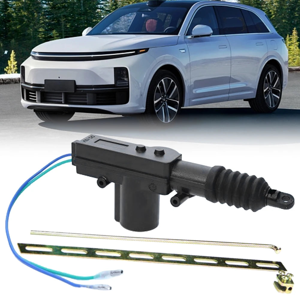 12V Car Locking System Actuator Heavy Duty Automobile Central Door Lock Motor Kit 2 Wire Vehicle Electric Door Lock Accessories