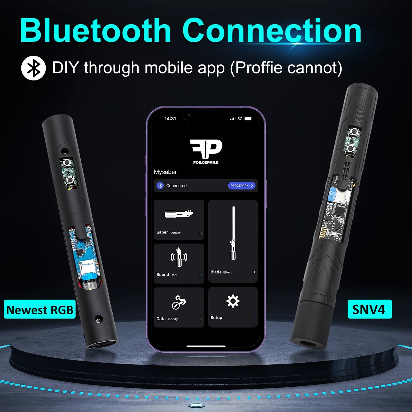 TXQSABER Anakin Lightsaber Neo Pixel Soundboard Smooth Swing Metal Handle With LED Strip Blade Skywalker Replica Cosplay Toys