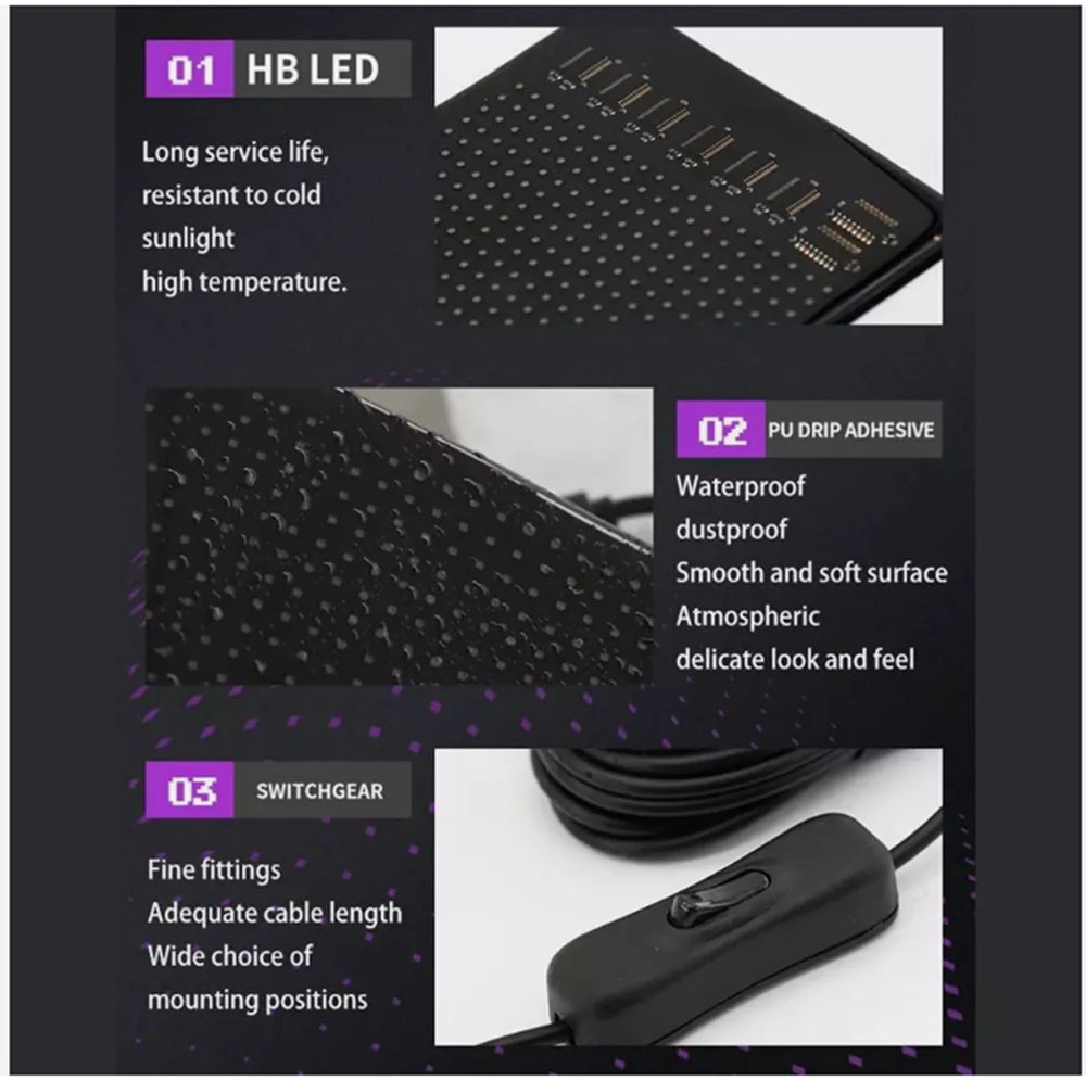 Devil's Eyes Car Windshield LED Matrix Pixel Panel Eyes LED Flexible Glowing Flashing Eyes Window Car Stickers Truck Accessories