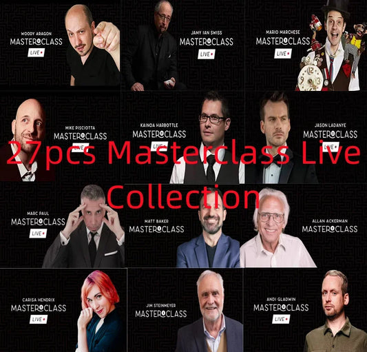 27pcs Masterclass Live - Collection - Magic Trick