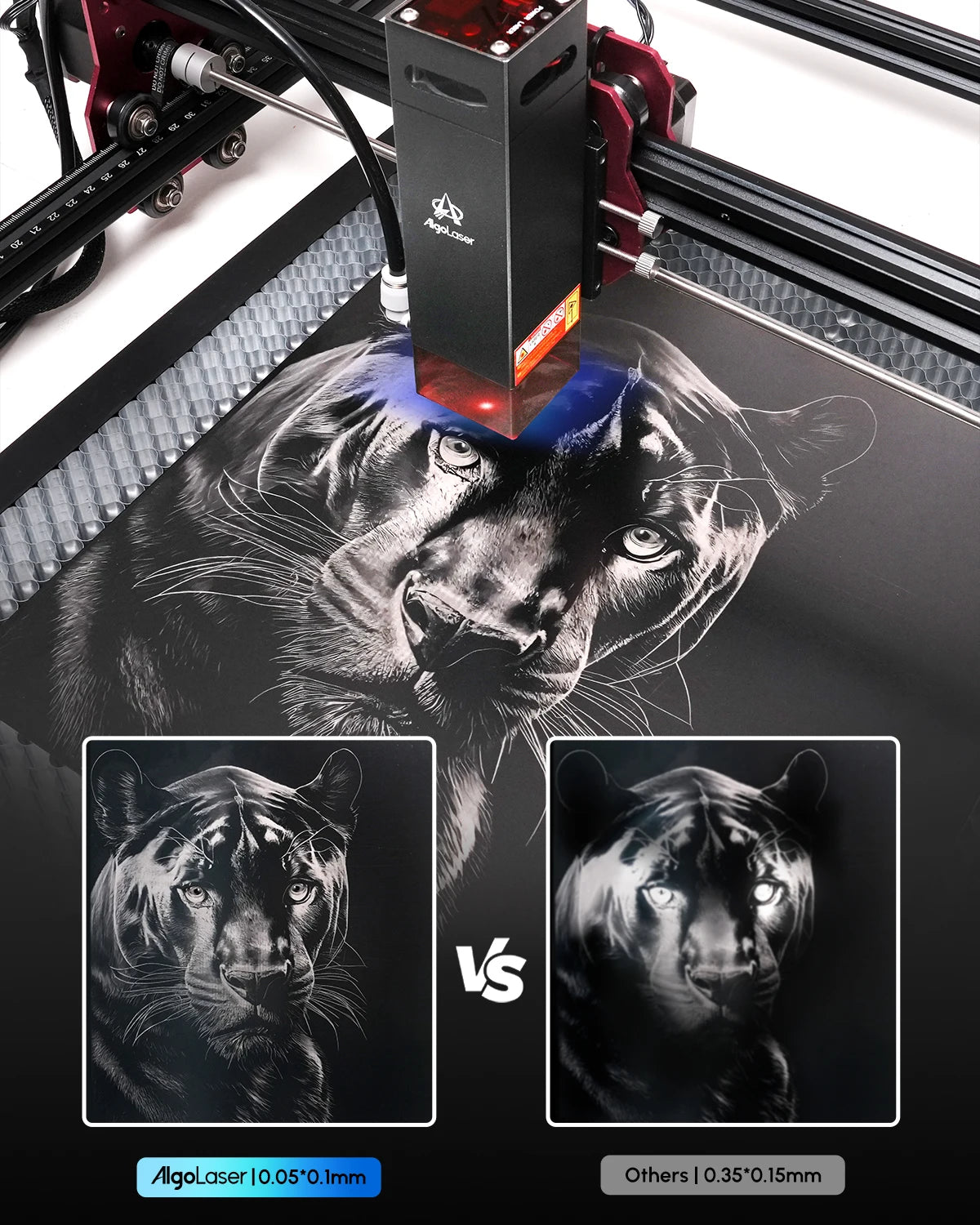 AlgoLaser DIY KIT with Rotary Roller Kit for Glass Tumbler Cup Suitable for New Beginners App Offline Control DIY Engraver Tools