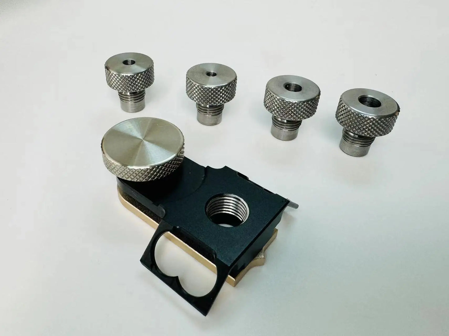 MT-2465 PRO Scriber Accessories Kit with 3/4/5/6mm Reducing Sleeve Versatile Marking Drill Punching Woodworking Tool