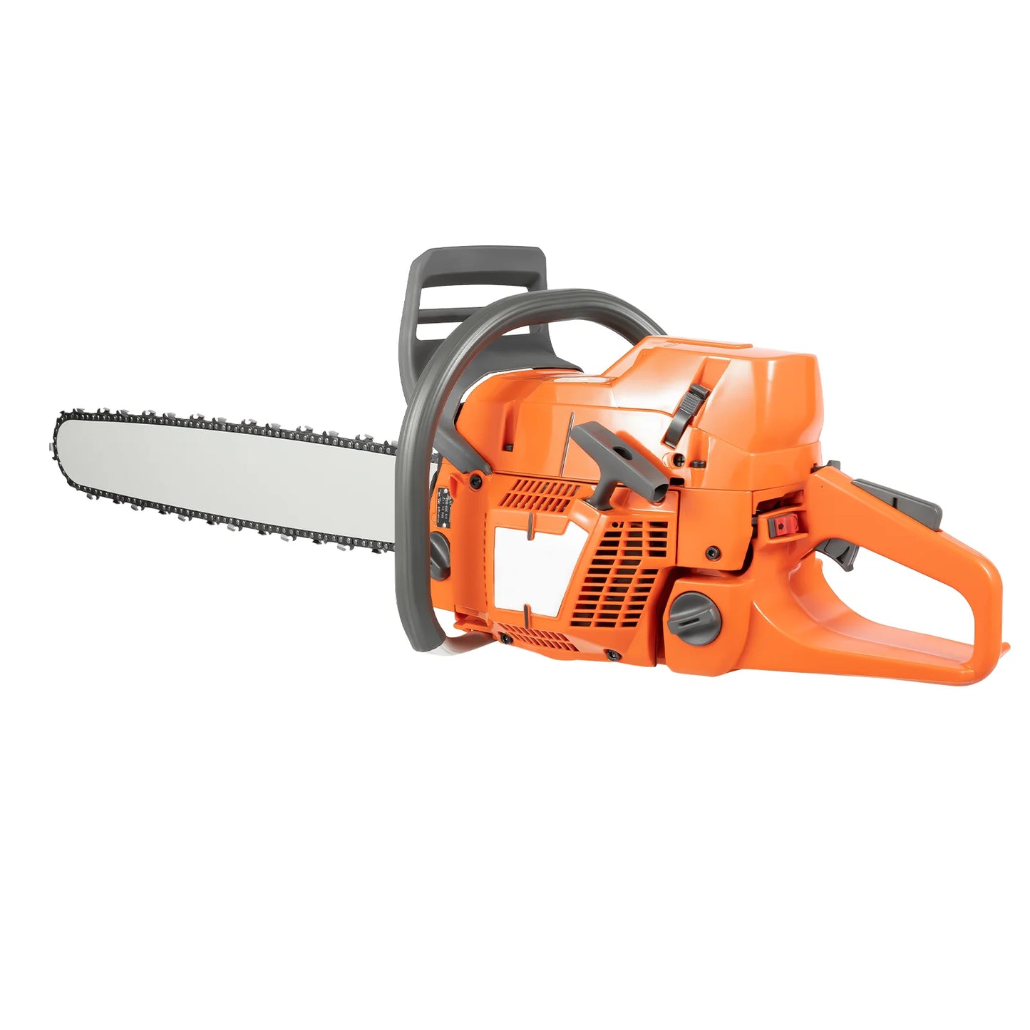 2-Stroke 72cc Gasoline Powered Chainsaw with 24'' Guide Bar Saw Chain Engine Farm Trees Wood Branch Cutting Tool