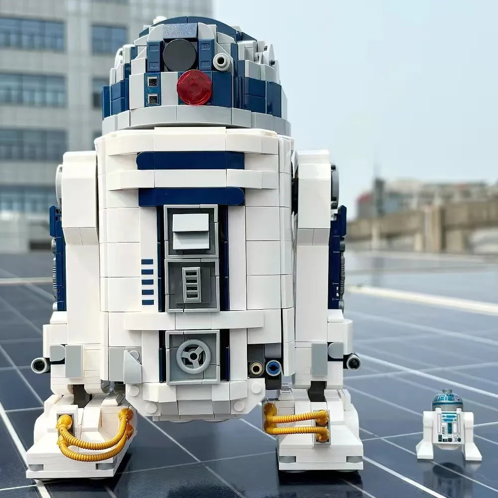 UCS Ideas Space Exploration R2-D2 robot Mecha star Brick Technical Model Building Blocks Educational Toys set 1190pcs 75379