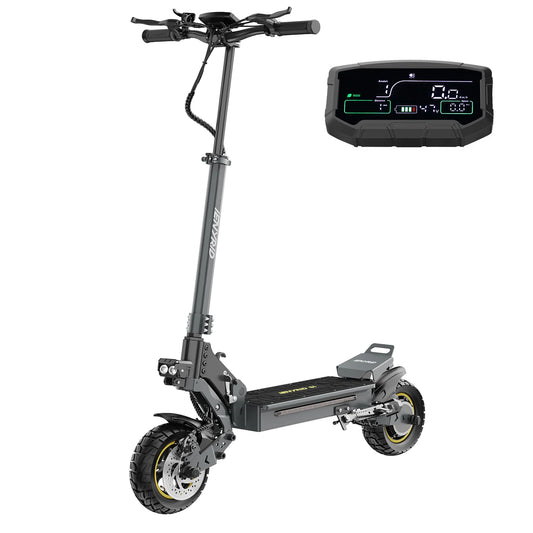 Electric Scooter for Adults 800w e Scooter Foldable Kick Scooter 10" Pneumatic Tire Off Road eScooter with Long Range