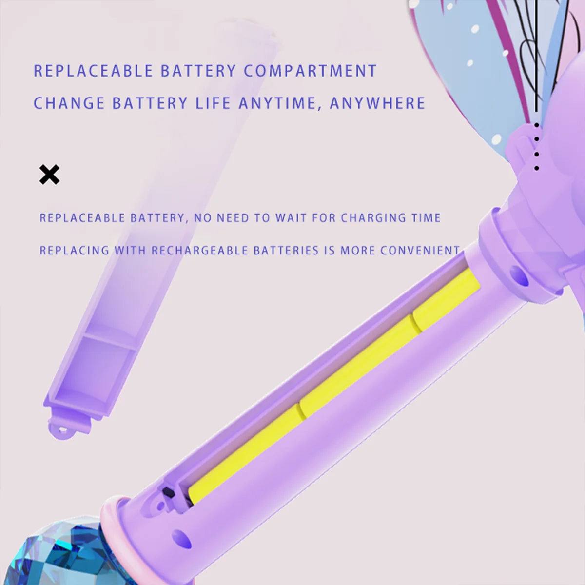 New Disney Princess Hand held bubble wand toy Electric Bubble Machine Elsa Princess Magic Stick Blowing Bubble Girl Gifts Toy