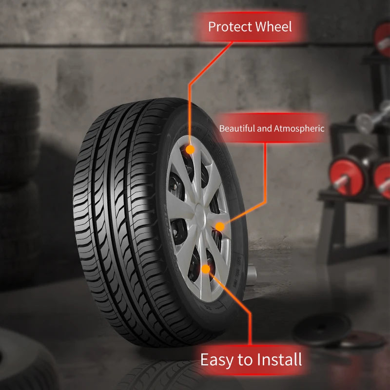 4pcs/Set 15 inch Hubcap Design for Toyota Corolla 2009-2013 15inch Car Iron Rim Wheel Cover Automobile Replacement Accessories