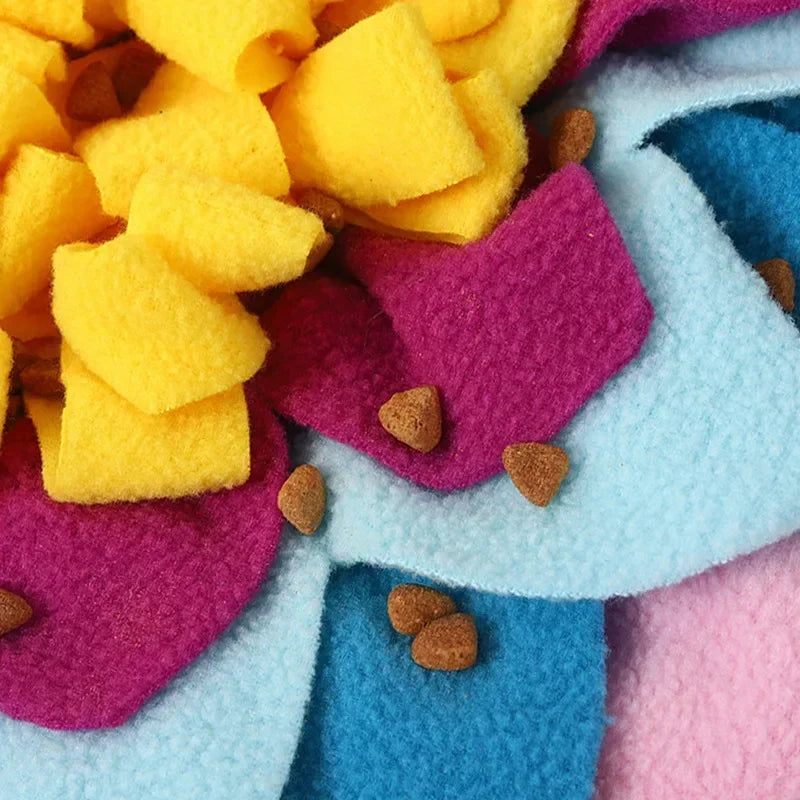 Dogs Snuffle Mat Pet Leak Food Anti Choking Mat Cat Dog Training Blanket Nose Work Toy Pet Slowing Feeding Intelligence Mat