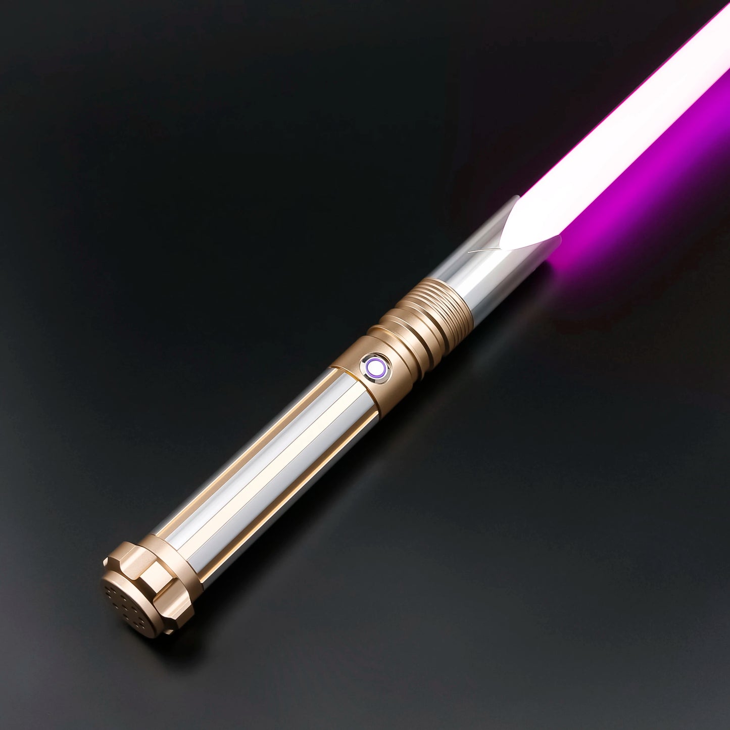 TXQSABER Lightsaber Heavy Dueling RGB Color Changing Metal Hilt Smooth Swing Blaster May 4th Cosplay Jedi Laser Sword Toys Kid