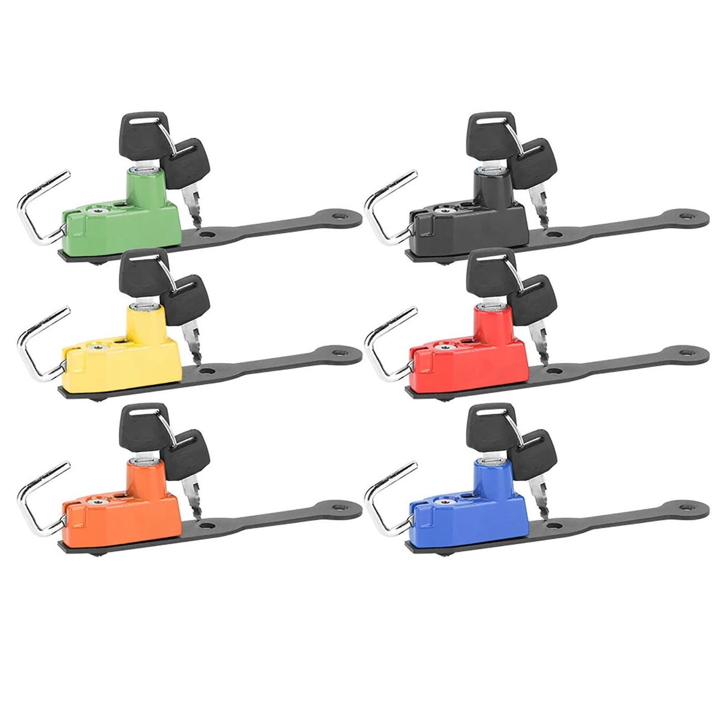 Helmet Lock Helmet Lock for CBR400R Motorcycle Anti Theft Helmet Lock Left Side Fits for CBR400R CBR500R CB500F Aluminium Alloy