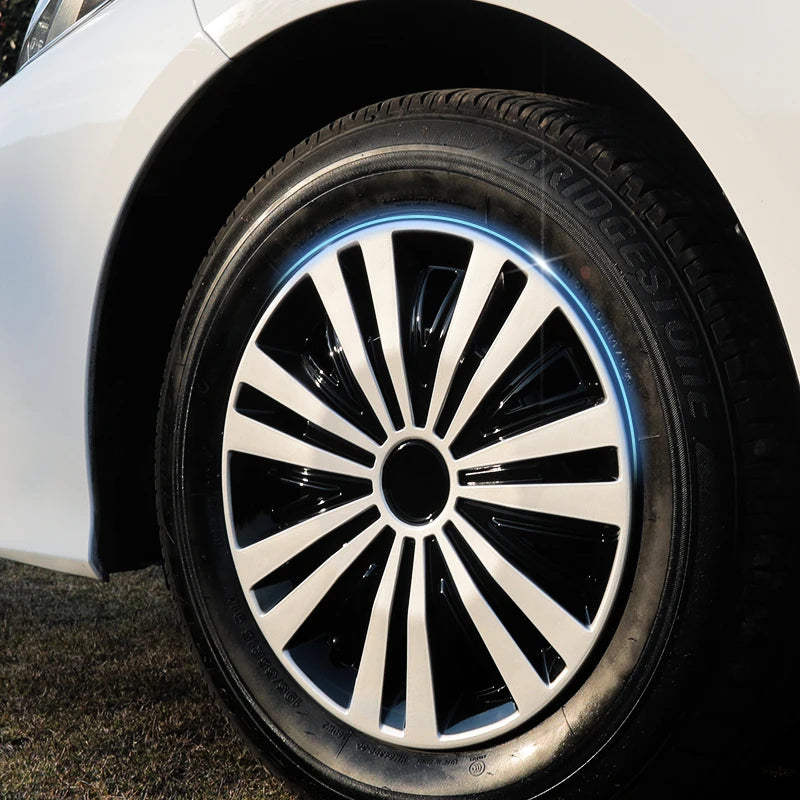 14Inch Arachnid Style Universal Hubcap R14 Wheel Covers For Cars - Set Of 4 Fits Most Cars Automobile Full Rim Cover Accessories