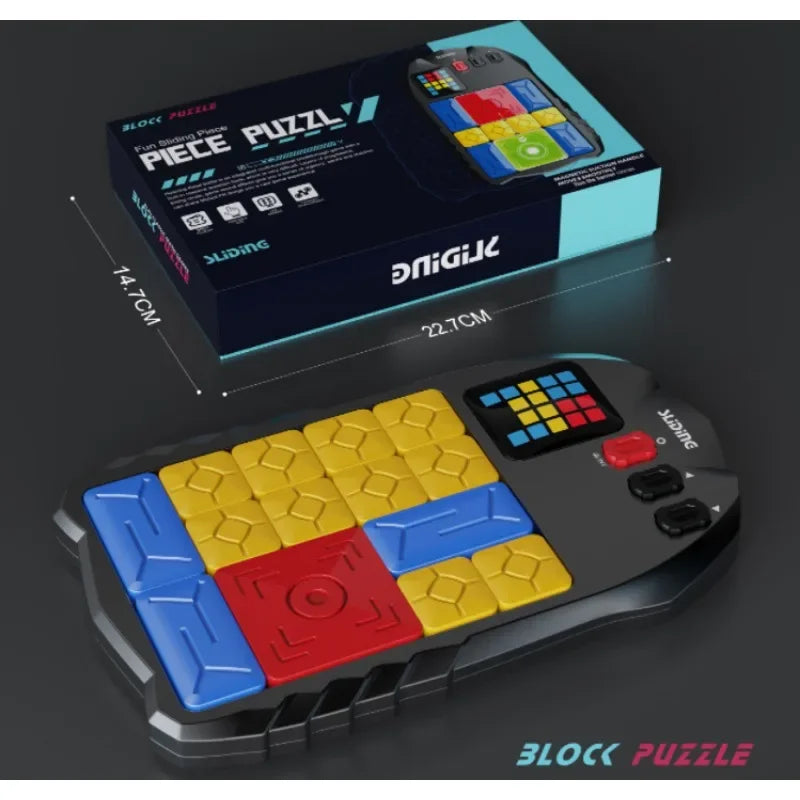 Huarong Road magnetic slider, educational children thinking logic, thinking training brain burning, school age board game toys