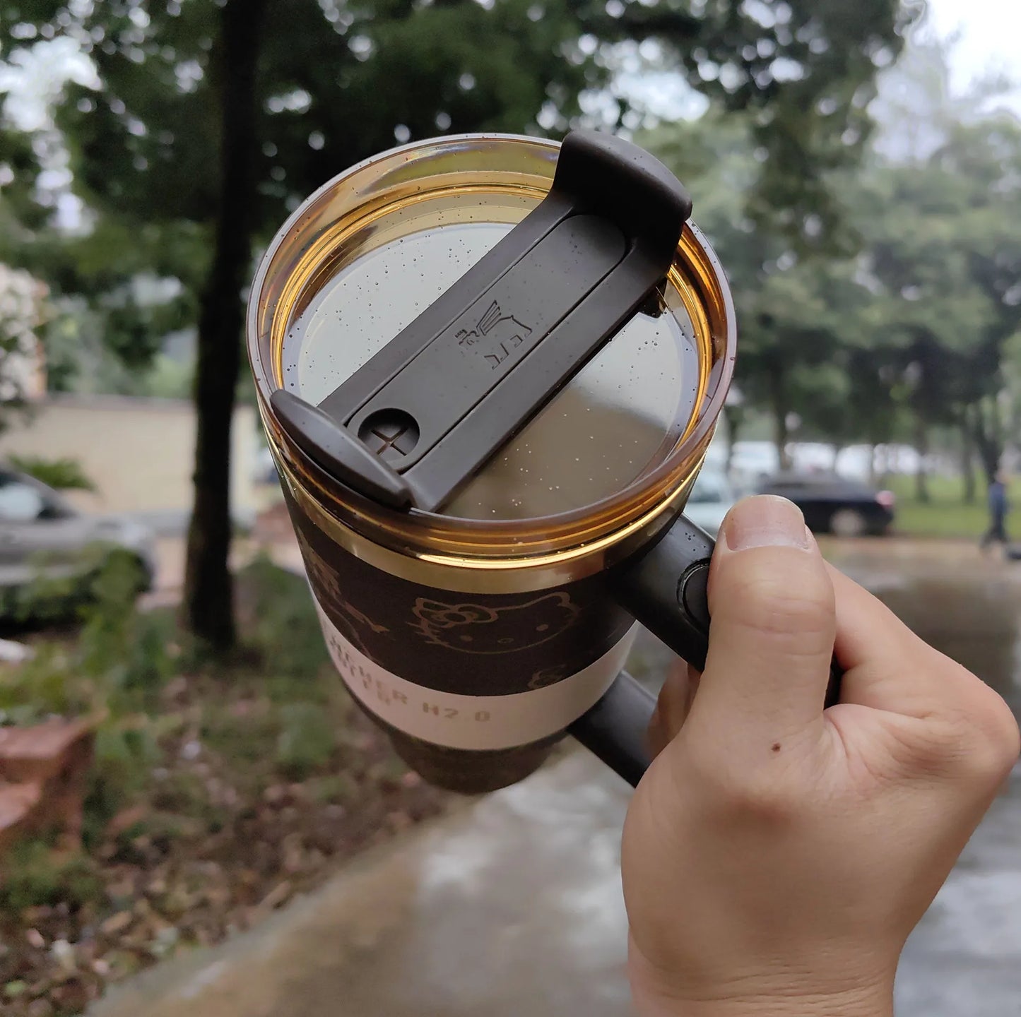 Stanley Quencher H2.0 Tumbler 40 Oz With Handle And Flowstate 3 Position Lid