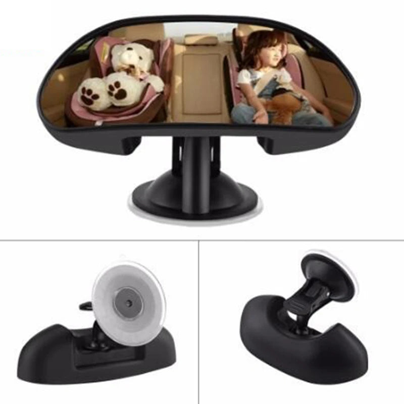 Car Baby Interior Rearview Mirror Adjustable Convex Mirror With Suction Cup Easy to install Automobiles Interior Accessories