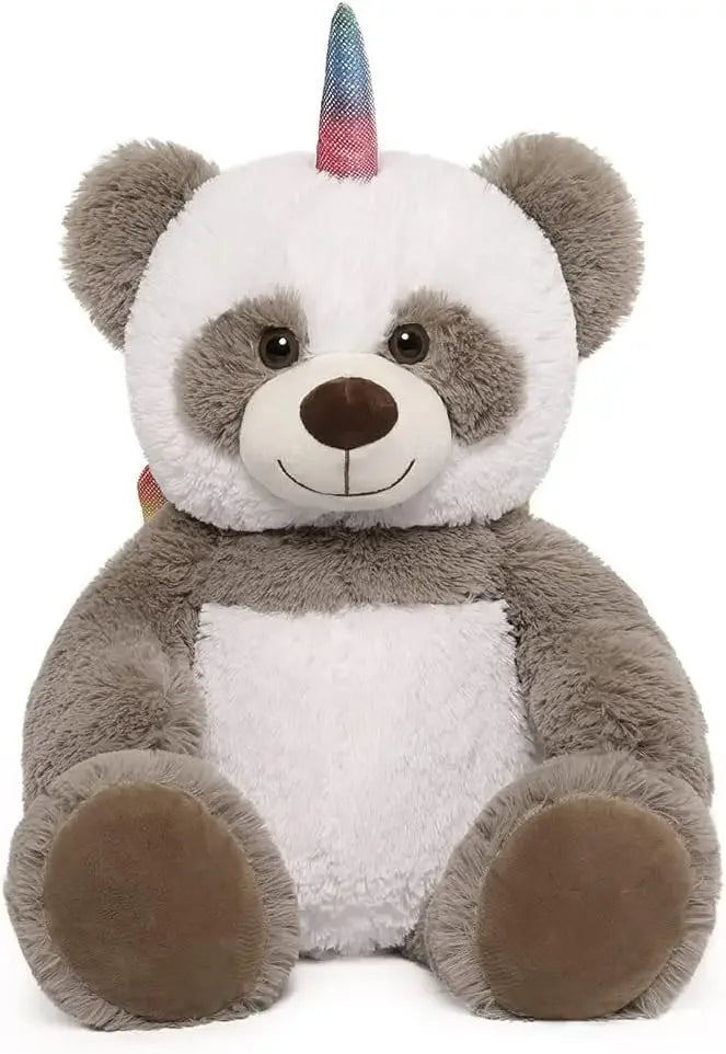 MaoGoLan Toys Studio Pandacorn Stuffed Animal Cute Panda Unicorn Plush Toy for Boys Girls (Pandacorn)