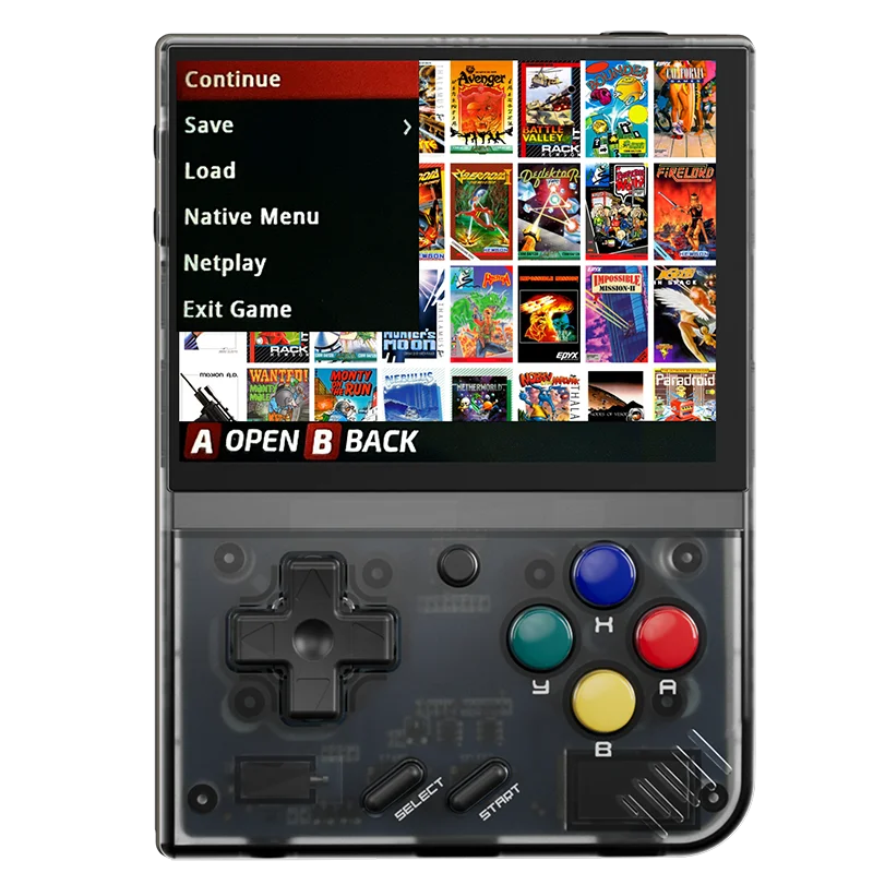 Miyoo Mini Plus Retro Handheld Console, 3.5'' IPS Screen, Linux Open Source Gaming Device