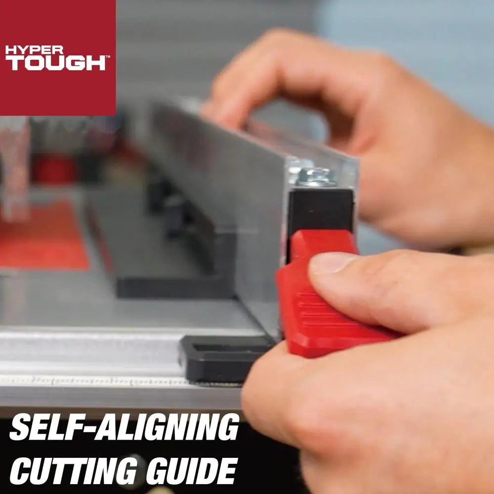 15Amp 10-inch Table Saw with 0-45 Degree Bevel Lightweight Portable Cutting Tool Kit