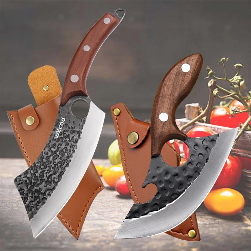 1-7 Piece Professional Kitchen Knife Set Chef Sashimi Boning Cleaver Utility