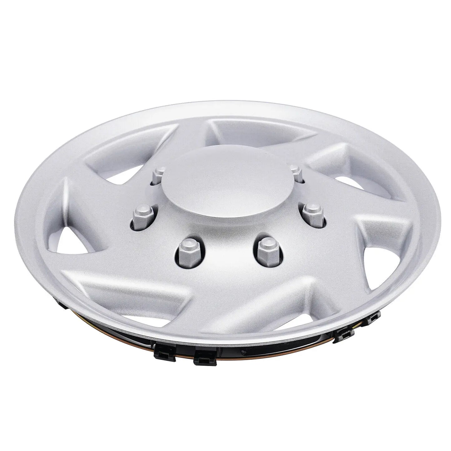 4 NEW For 99-18 Ford Econoline E250 E350 E450 Hubcap Silver Van Full Wheel Cover