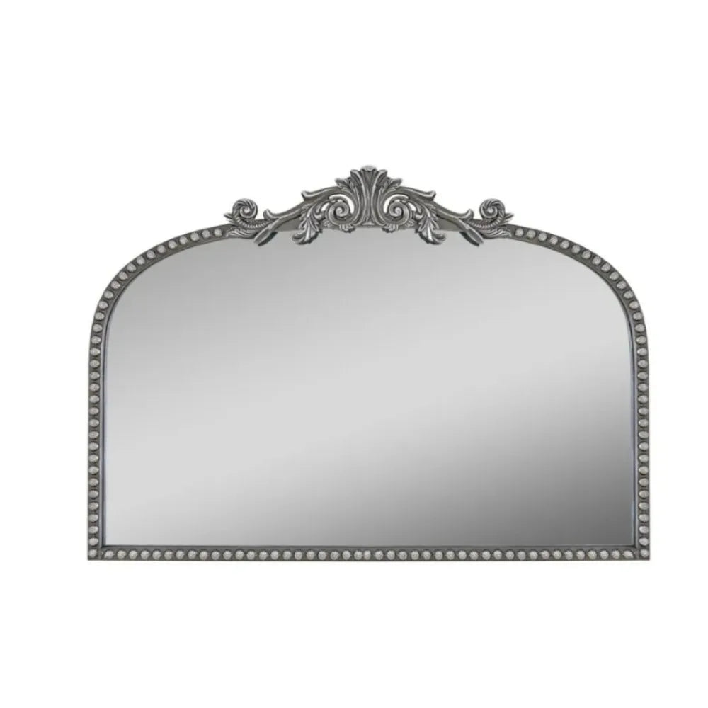 24" x 34" Traditional Arched Decorative Mirror for Home, Living Room, Hallway
