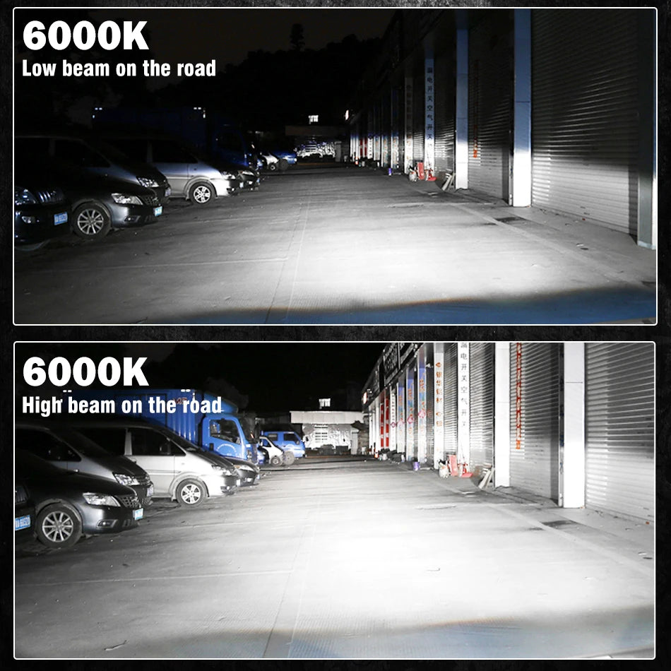 D1S D3S D8S LED Headlight D1R D3R D8R LED Headlamp 1200000LM 1500W Powerful 1:1 Mini Car Lamp Plug&Play With Fan 4500K 6000K