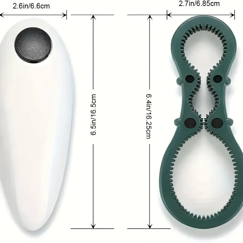 One-Touch  Can Opener - Safe, Smooth, And Effortless - Perfect For All Sizes Of Cans - Best Kitchen Gadget For Easy Cooking