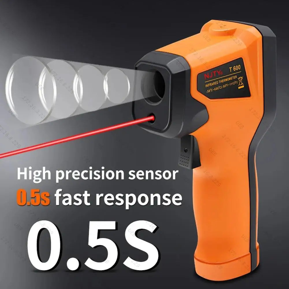 Infrared Thermometer with Backlight Handheld Temperature Gun