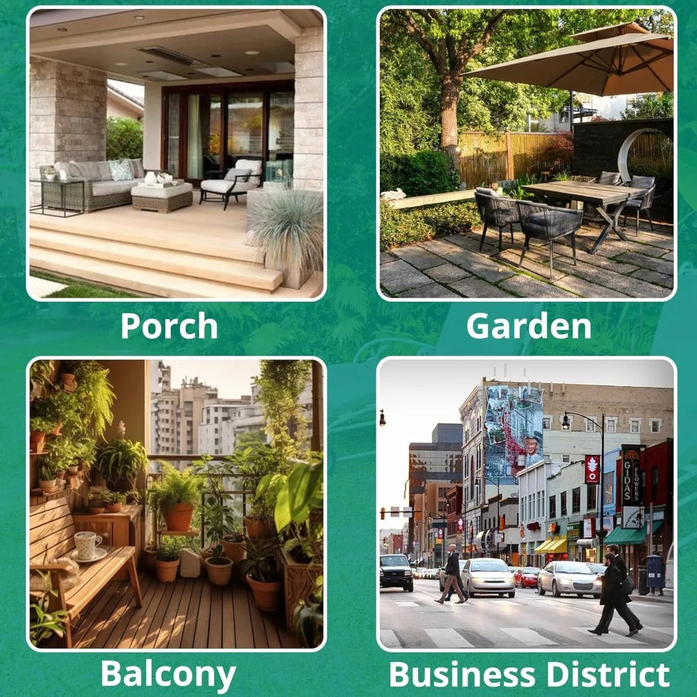 Patio Retractable Awning ,Sun Shade Shelter Cover,Outdoor Patio Awnings for Shop, Restaurant, Cafe, Courtyard, Balcony