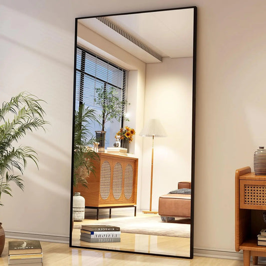 Full Length Mirror with Stand 34"x76"