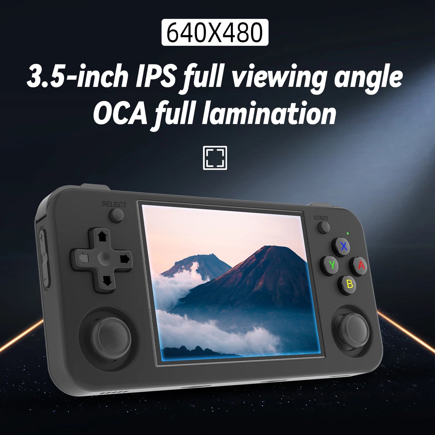 ANBERNIC RG35XX H Hand-held Consoles For Playing Video Games 3.5-inch IPS 640*480 Screen Retro Game Player 3300 mAh Battery