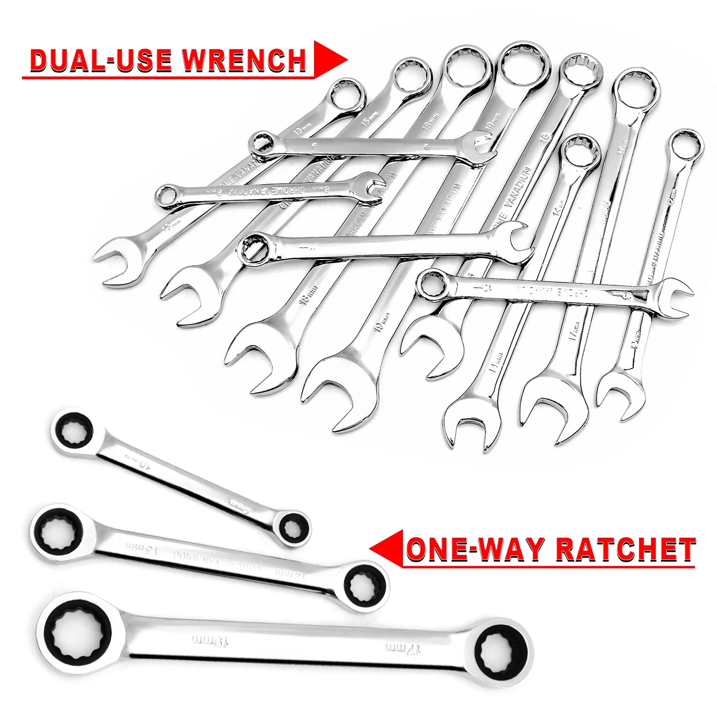 151pcs Drive Socket Set, 1/2 1/4 3/8 Inch Ratchet Wrench Set Ratchet Socket Wrench Set, tool for Home or Automobile Maintenance