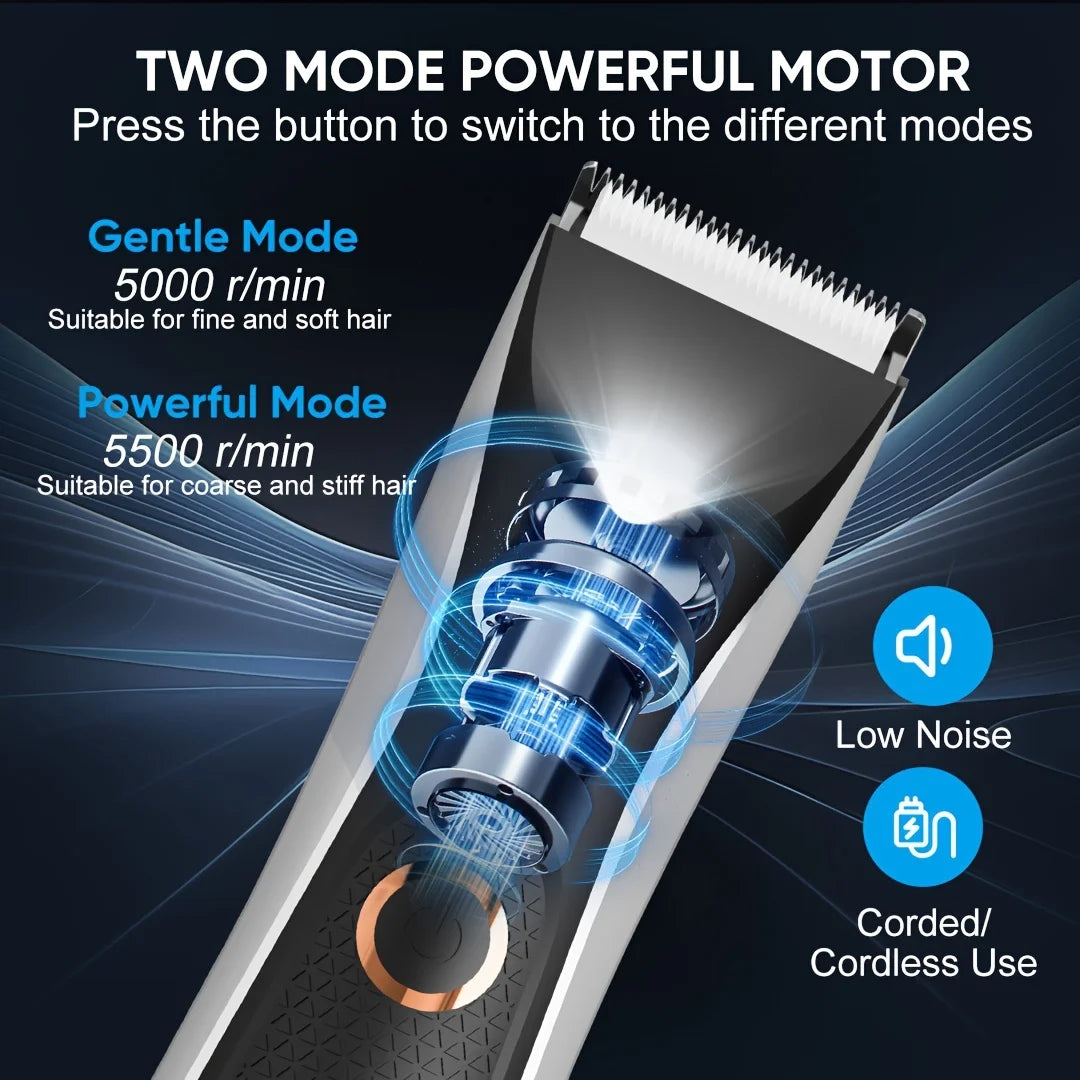 Sejoy Dog Cat Pet Hair Clippers Hair Trimmer Cat Shaver Hair Cutting Machine Puppy Grooming Haircut Low Noice