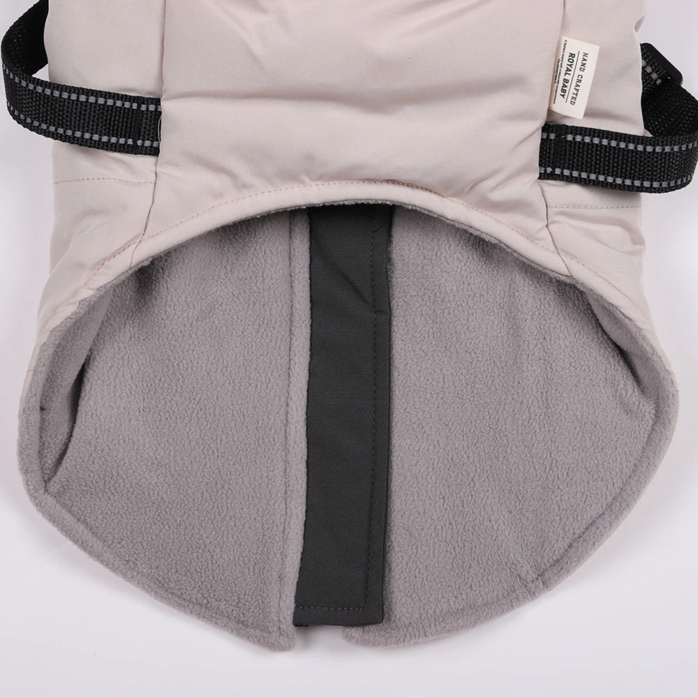 Harness Dog Jacket and Leash Set Winter Warm Puppy Coat Pet Outfit Vest Clothes for Chihuahua Yorkshire Small Medium Dogs