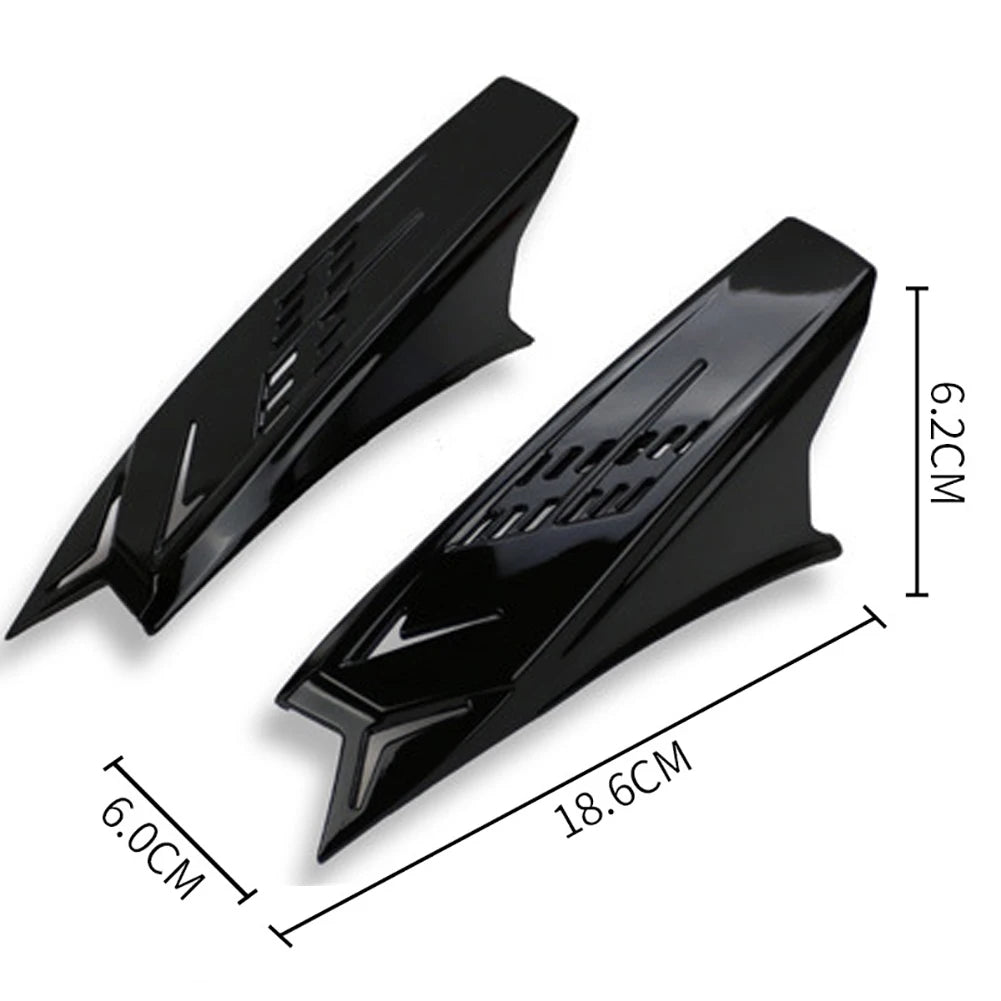 1 Pair Punk Style Decorative Stylish Horns Decorative Accessories for Racing Motorcycle Helmets